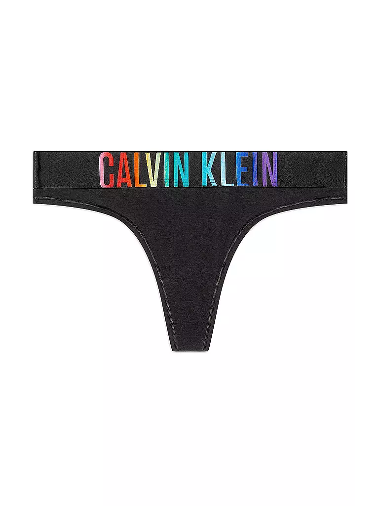 CALVIN KLEIN | String PRIDE black | Nero