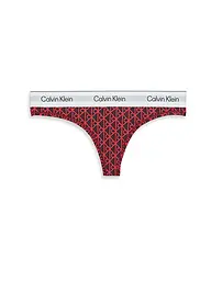 CALVIN KLEIN | String purple | Rosso scuro