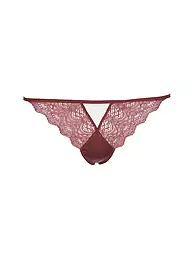 CALVIN KLEIN | String black | Rosso scuro