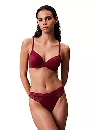 CALVIN KLEIN | String rosso | Rosso scuro