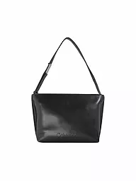 CALVIN KLEIN | Borsa - Hobe EMBOSSED Medium | Nero