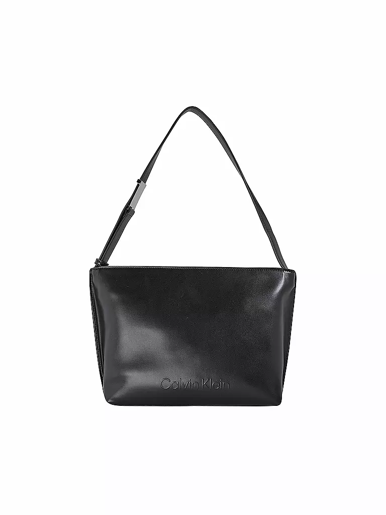 CALVIN KLEIN | Tasche - Hobe EMBOSSED Medium  | Nero