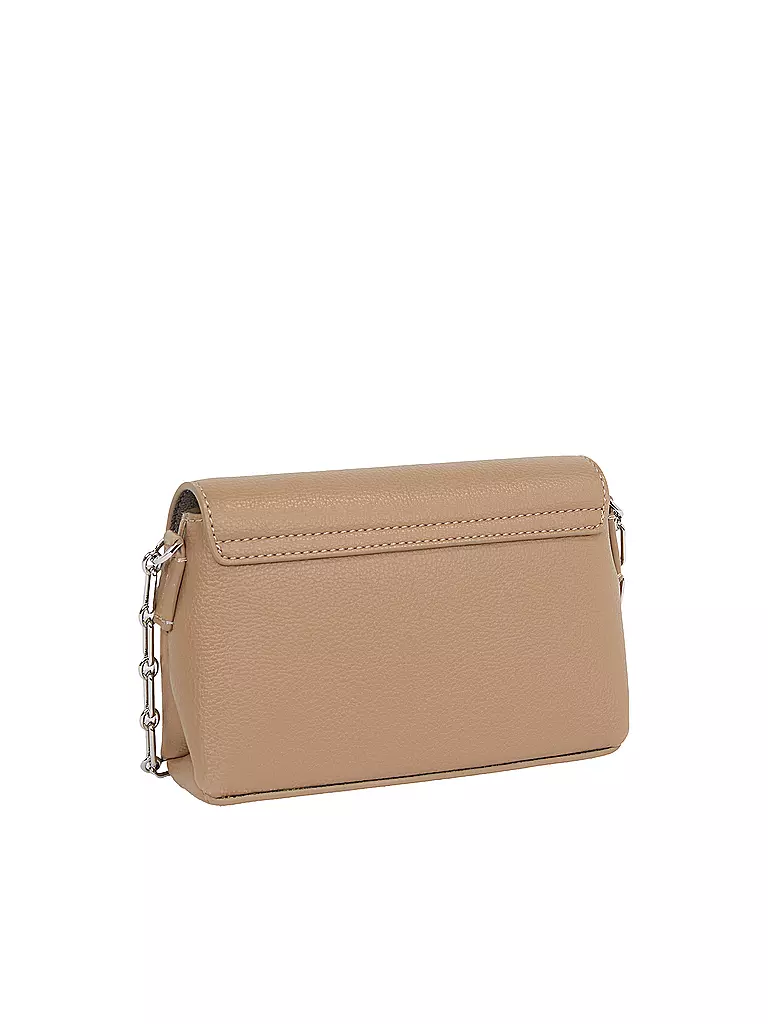 CALVIN KLEIN | Tasche - Mini Bag CK PLAQUE | Cammello