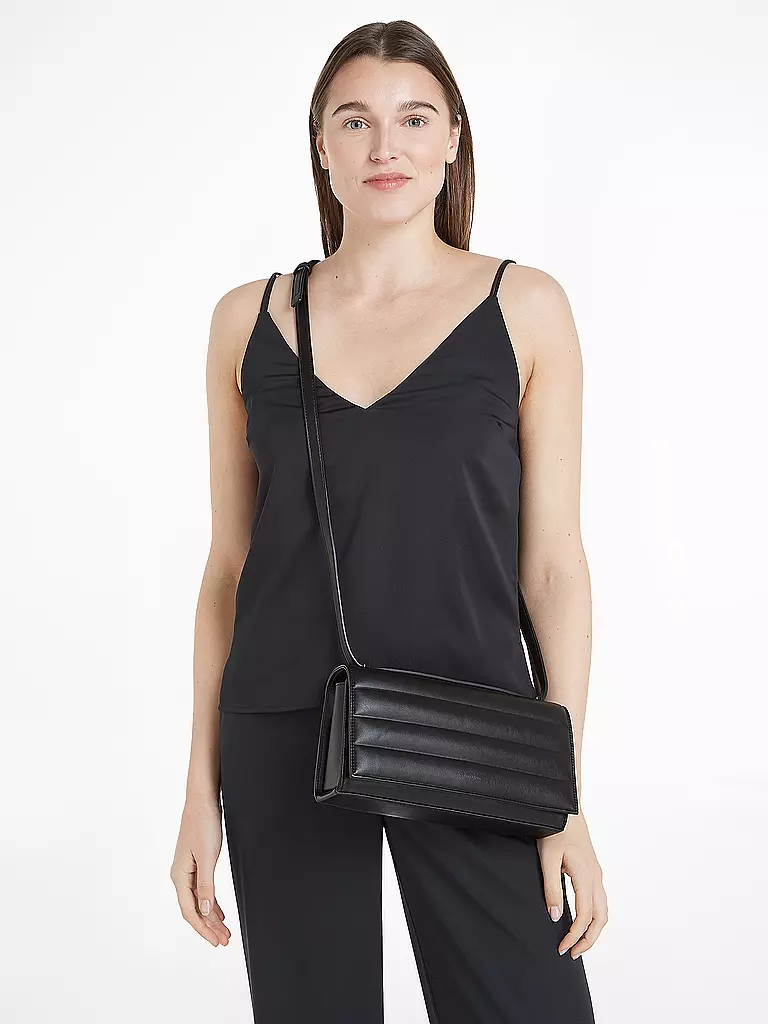 CALVIN KLEIN | Tasche - Mini Bag QUILT  | Nero