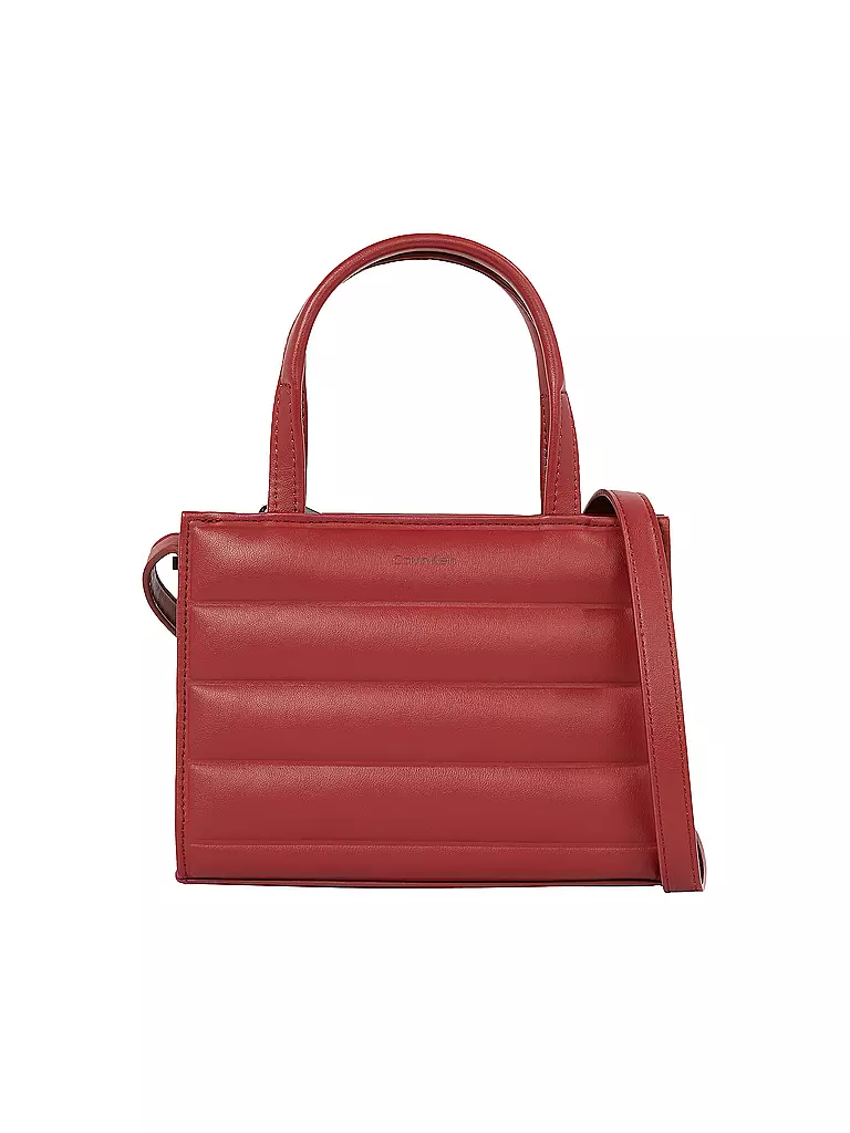 CALVIN KLEIN | Tasche - Mini Tote Bag QUILT  | Rosso