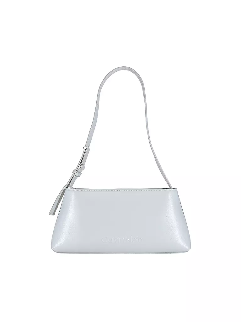 CALVIN KLEIN | Tasche - Schultertasche EMBOSSED | Blu chiaro