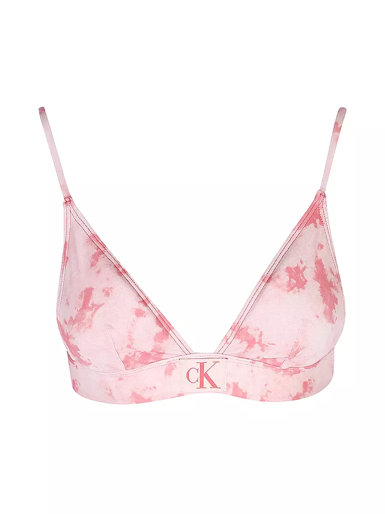 CALVIN KLEIN | Top bikini triangolo | Fucsia