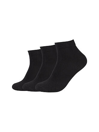 CAMANO | Calzini sneaker confezione da 3 nero
