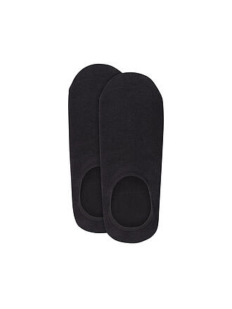 CAMANO | Calzini corti confezione da 2 COMFORT INVISIBLE neri