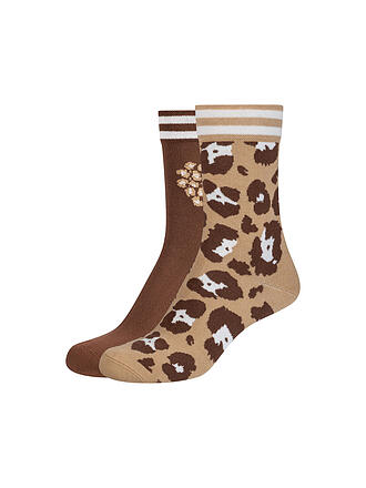 CAMANO | Calze LEO SOCKS Confezione da 2 pz. travertine