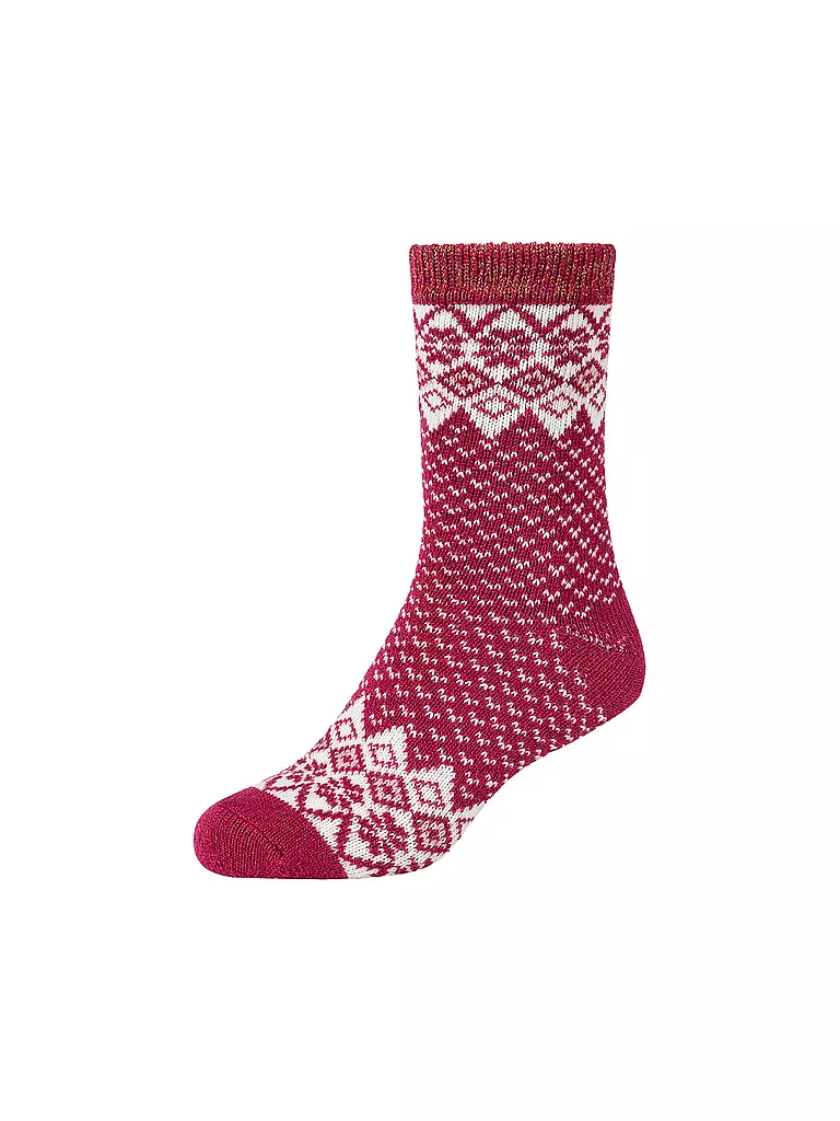 CAMANO | Calze anemone | Rosso