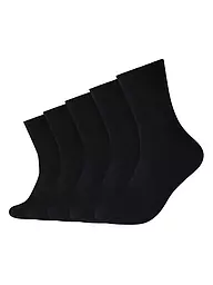 CAMANO | Calze BASIC confezione da 5 bianco | Nero