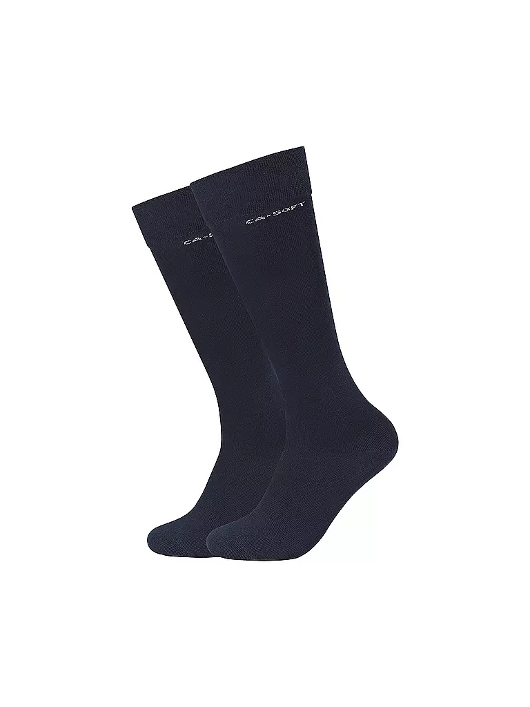 CAMANO | Calze da donna, confezione da 2, blu navy | Blu