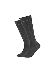 CAMANO | Calze da uomo, confezione da 2, nero | Grigio