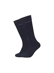 CAMANO | Calze da uomo, confezione da 2, nero | Blu