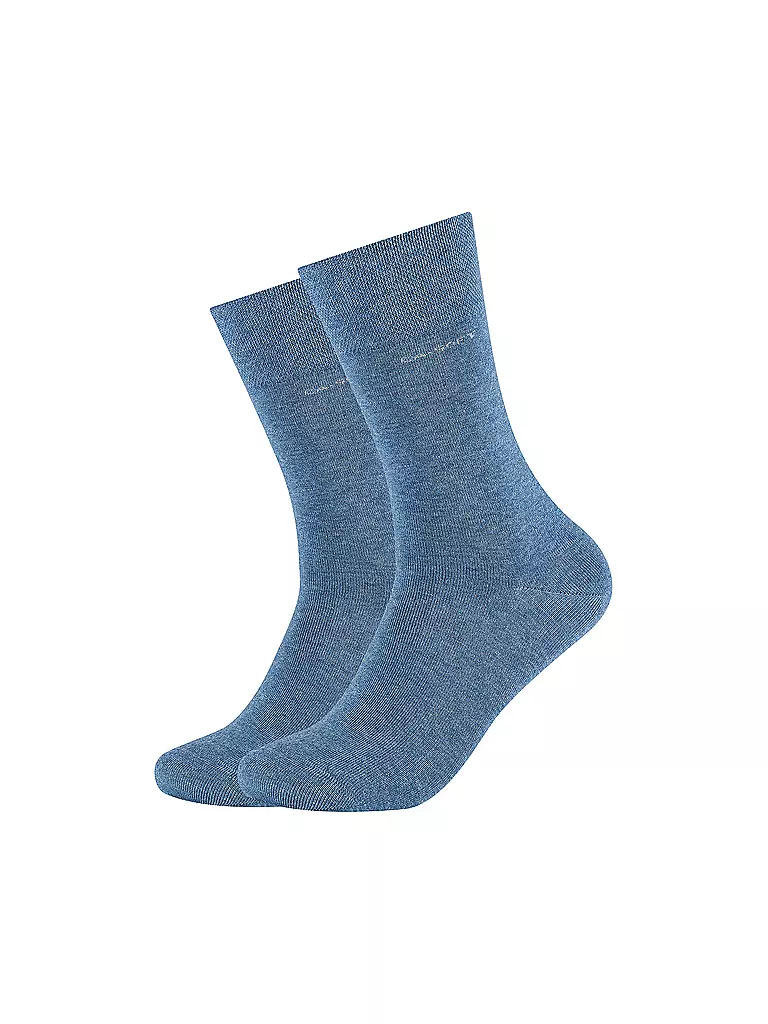 CAMANO | Calzini 2 paia denim mélange | Blu