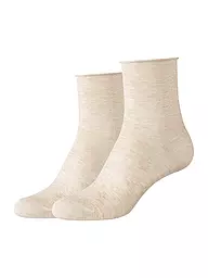 CAMANO | Rollsocken confezione da 2 paia blu | Beige