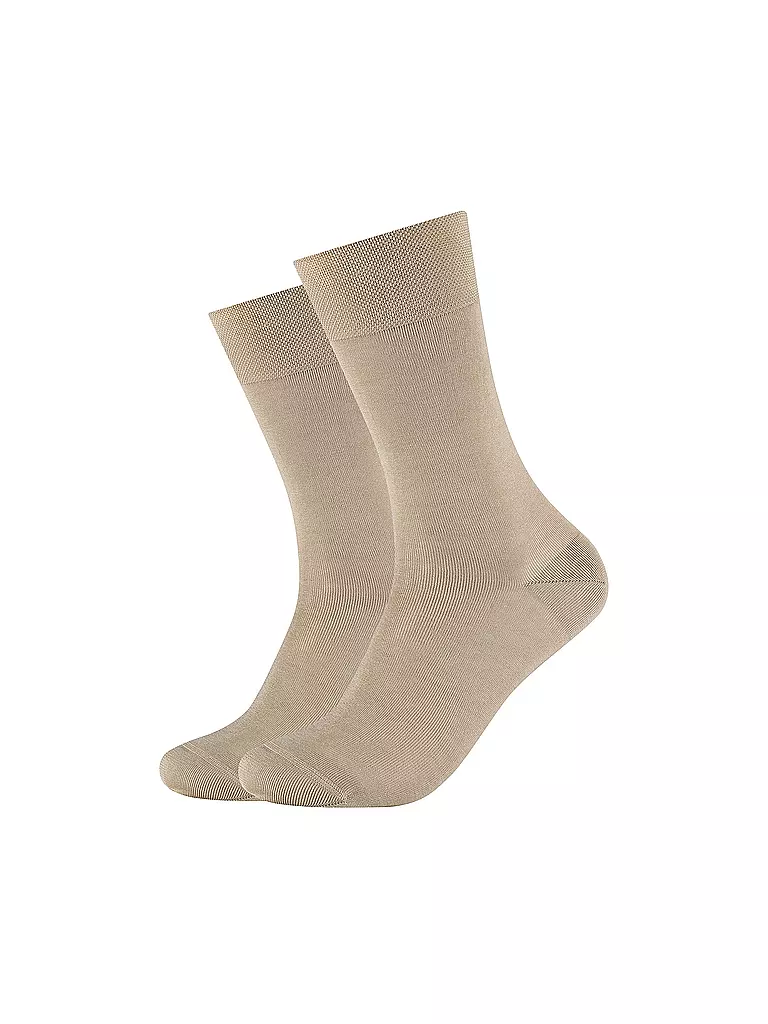 CAMANO | Calzini confezione da 2 sabbia | Beige
