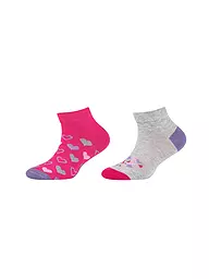 CAMANO | Calzini da ragazza confezione da 2 pz. rosa shocking | Fucsia