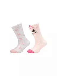 CAMANO | Calzini da bambina confezione da 2 shocking pink | Rosa