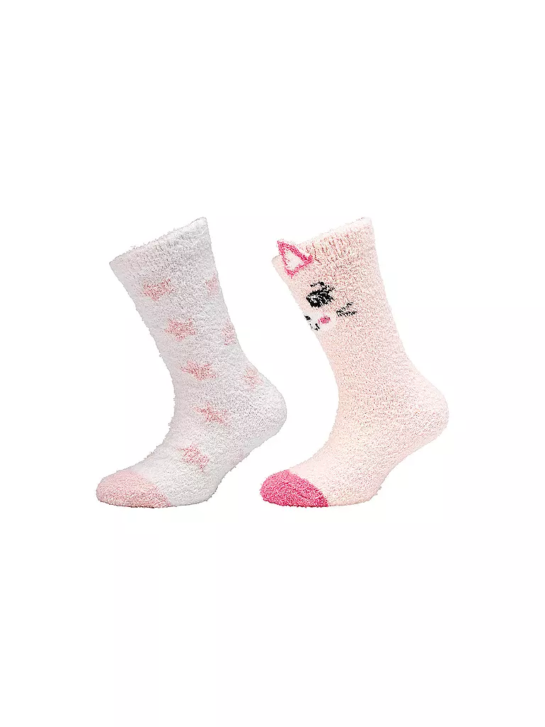 CAMANO | Calzini da ragazza confezione da 2 rosa dogwood | Rosa