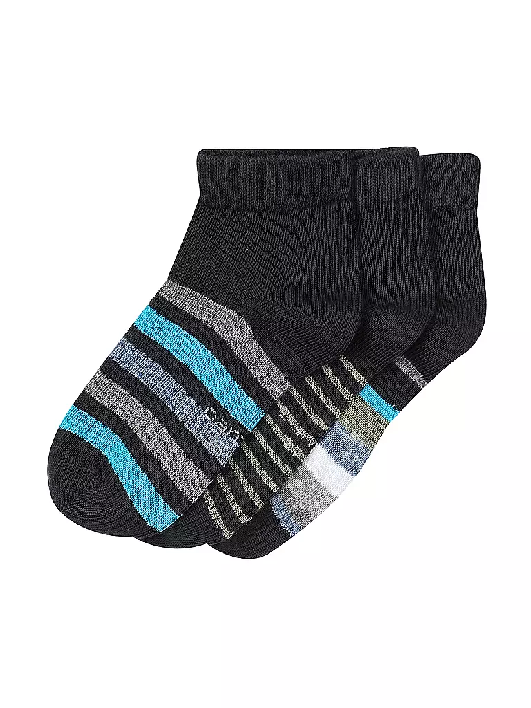 CAMANO | Calzini da ragazzo, confezione da 3, blu | Blu