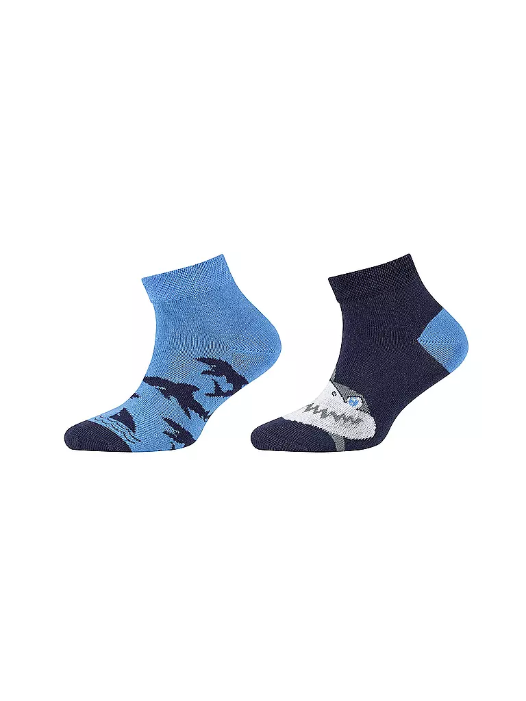 CAMANO | Calzini da ragazzo confezione da 2 paris blue | Blu
