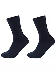 CAMANO | Calzini da uomo confezione da 2 navy | Blu scuro