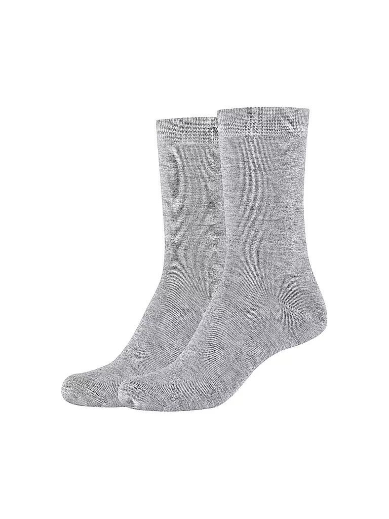 CAMANO | Calzini Silky confezione da 2 grigio chiaro mela | Grigio