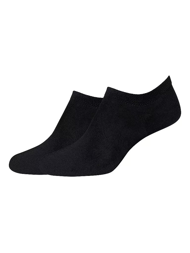 CAMANO | Calzini sneaker confezione da 2 nero | Nero