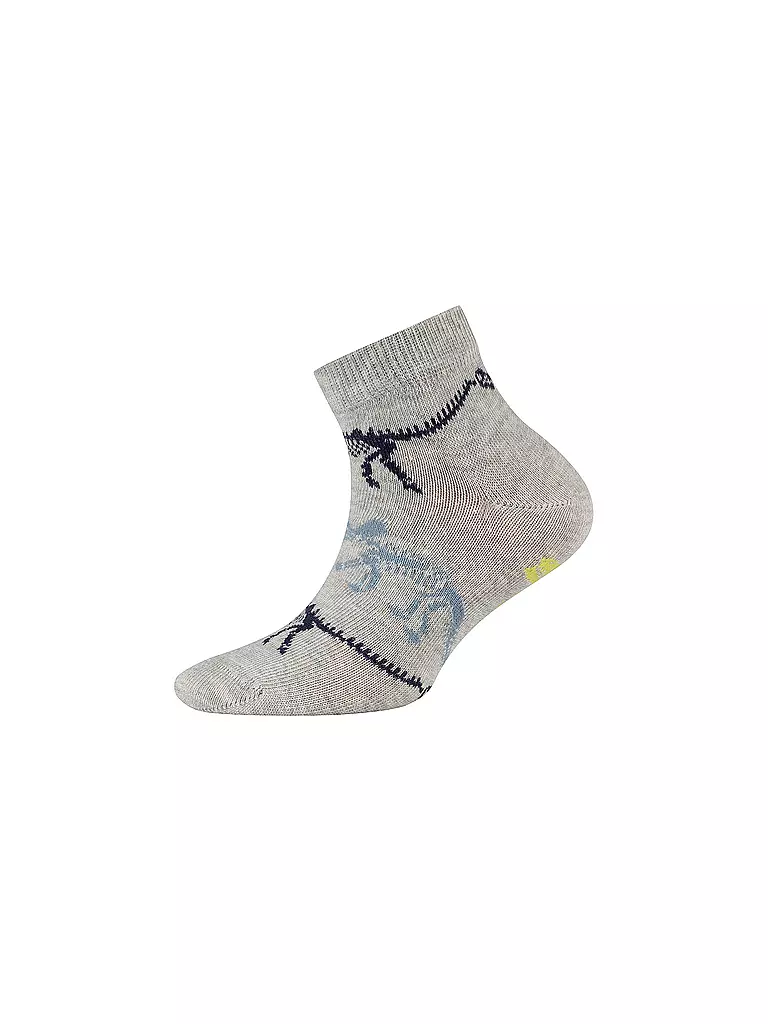 CAMANO | Calzini sneaker da ragazzo, confezione da 4, blu | Blu