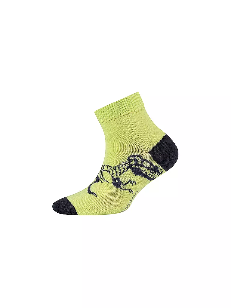 CAMANO | Calzini sneaker da ragazzo, confezione da 4, blu | Blu