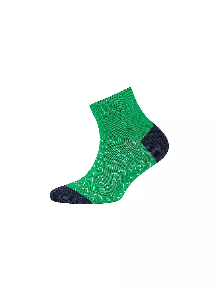 CAMANO | Calzini sneaker da ragazzo, confezione da 4, mélange nebbia | 