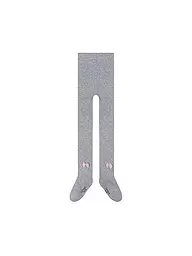 CAMANO | Collant da bambina color nebbia mélange | Grigio