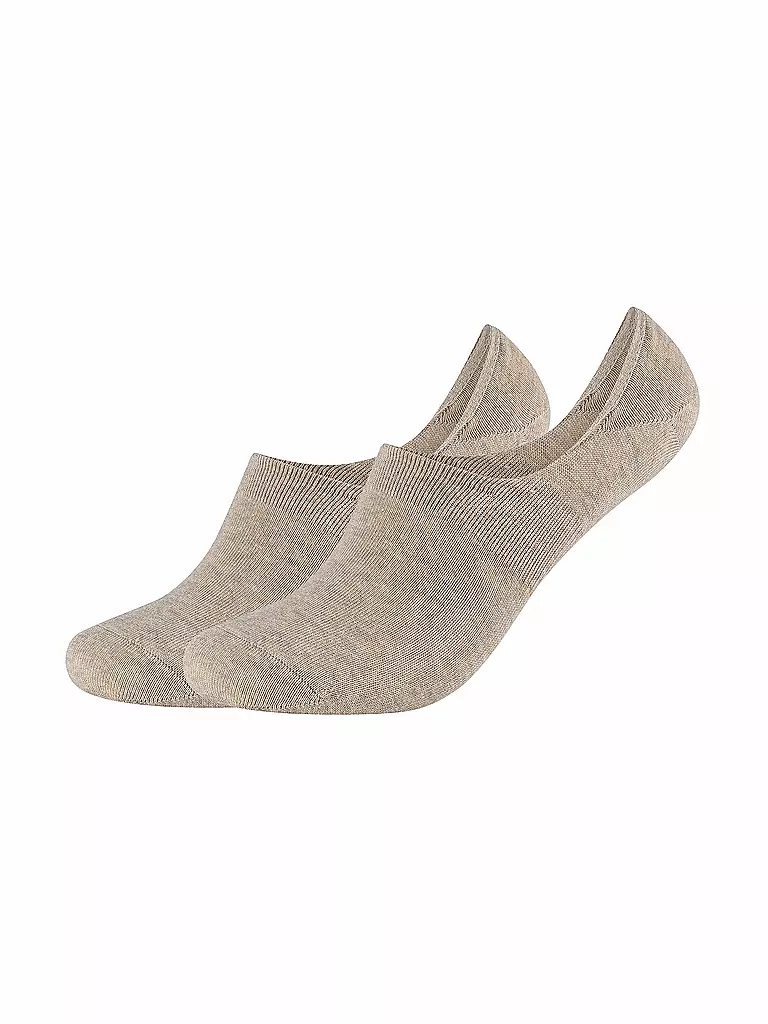 CAMANO | Fantasmini confezione da 2 COMFORT INVISIBLE sabbia mélange | Beige
