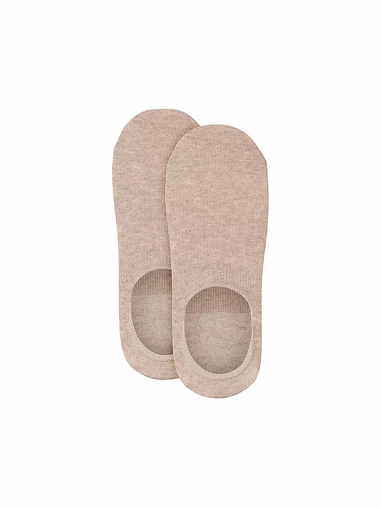 CAMANO | Fantasmini confezione da 2 COMFORT INVISIBLE sabbia mélange | Beige