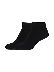 CAMANO | Herren-Sneakersocken 2er Pkg white | Nero