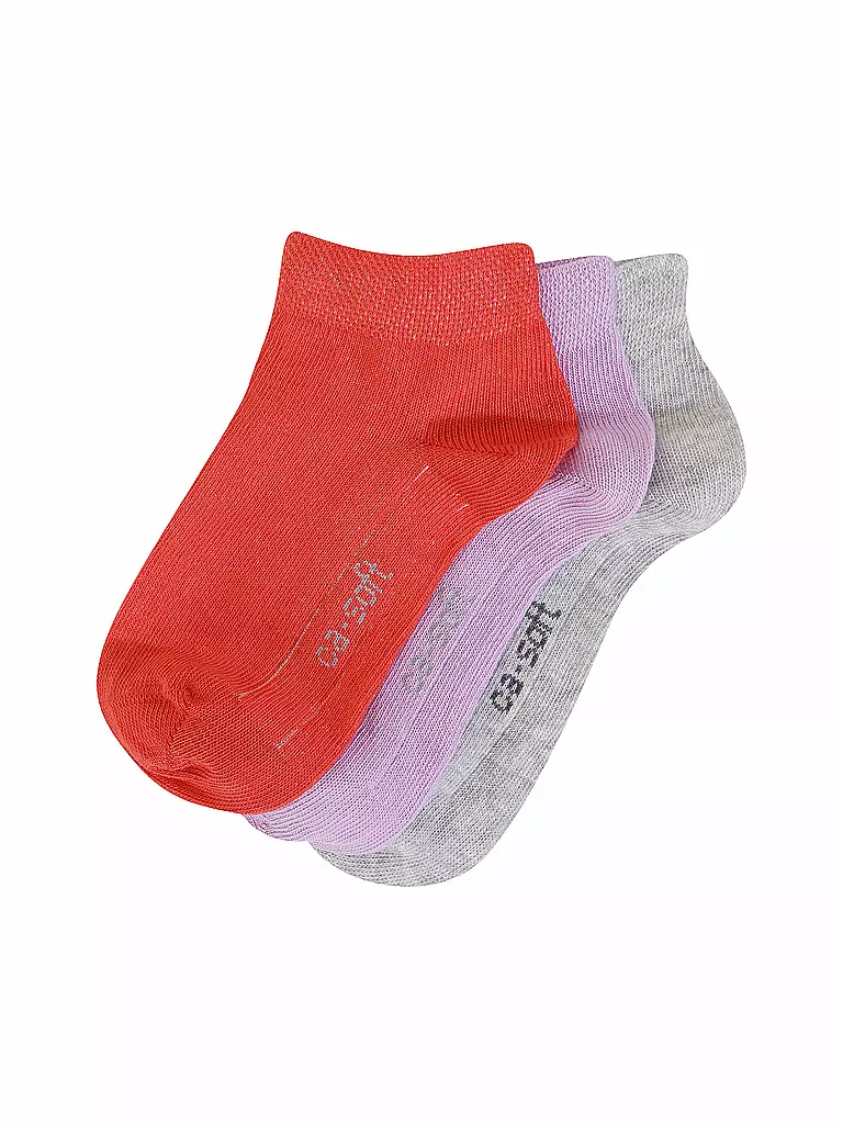 CAMANO | Kinder-Socken 3-er Pkg. lilac petal | Lilla