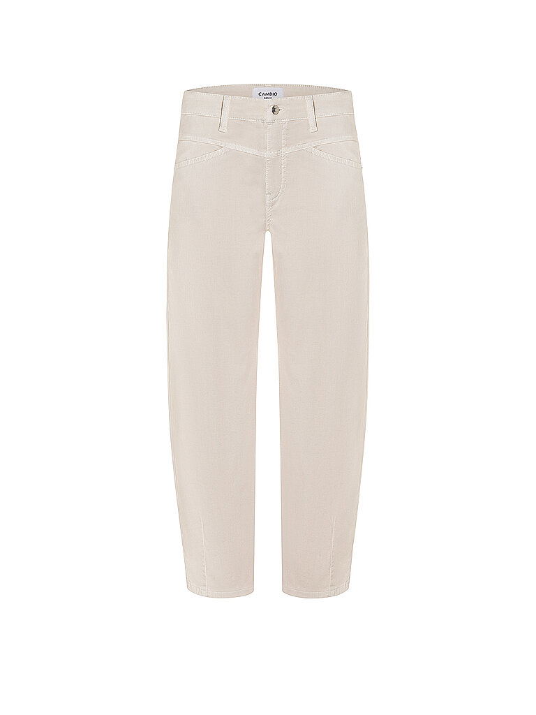 Pantaloni Barrel Fit ELIN crema 44/L27