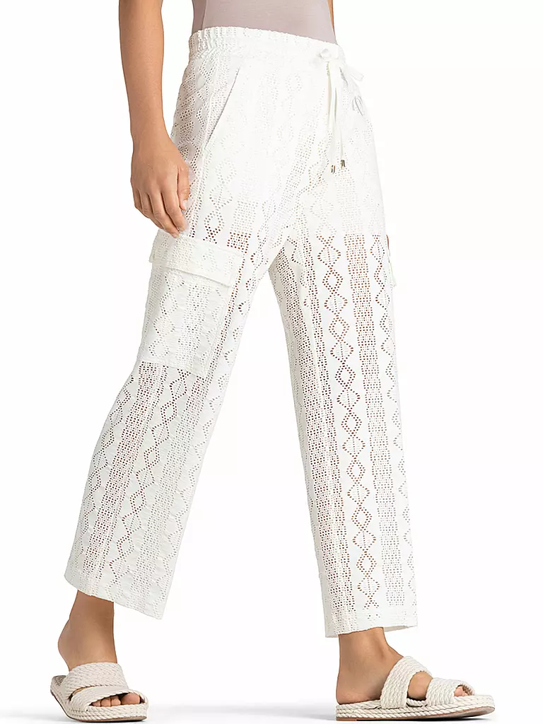 CAMBIO | Cargohose 7/8 CLARA | Crema