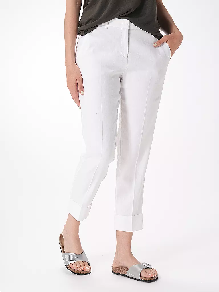 CAMBIO | Chino 7/8 KRYSTAL | Bianco