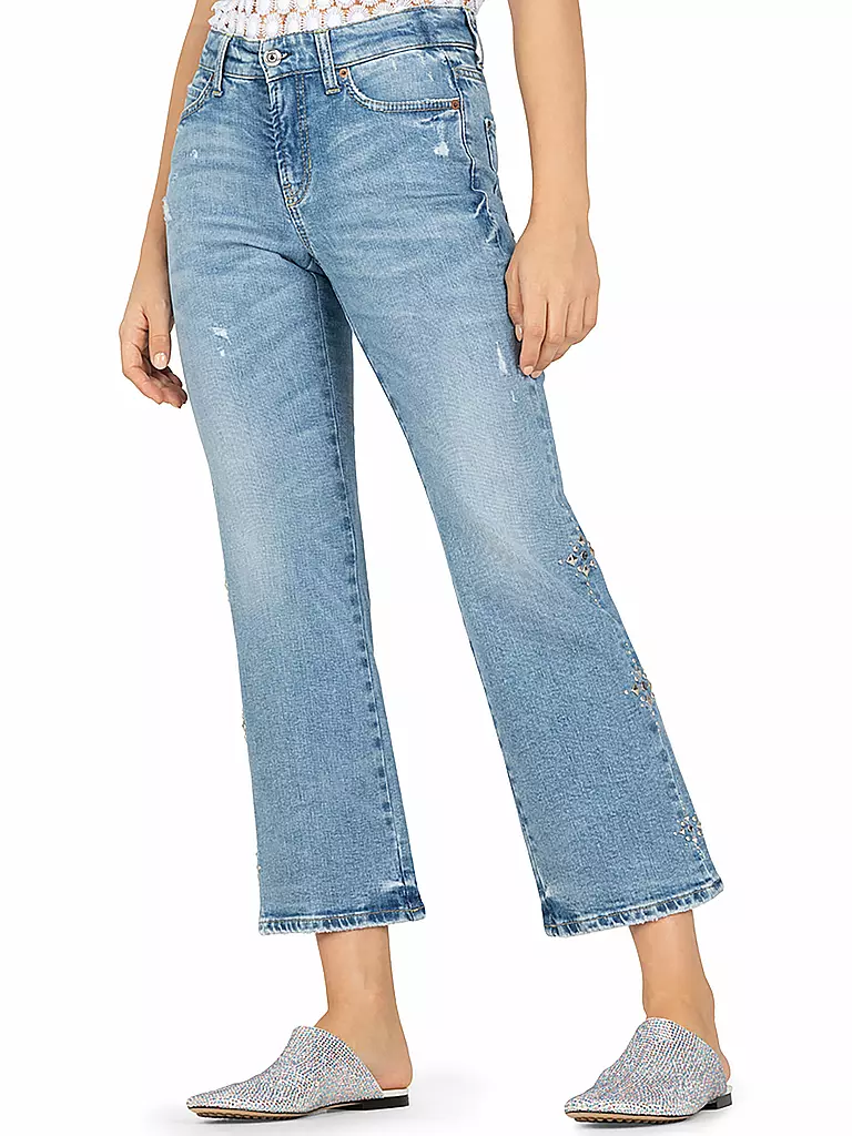 CAMBIO | Jeans 7/8 FRANCESCA | Blu