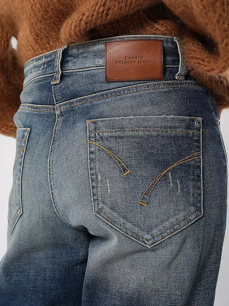 CAMBIO | Jeans 7/8 KIMBERLY | Blu