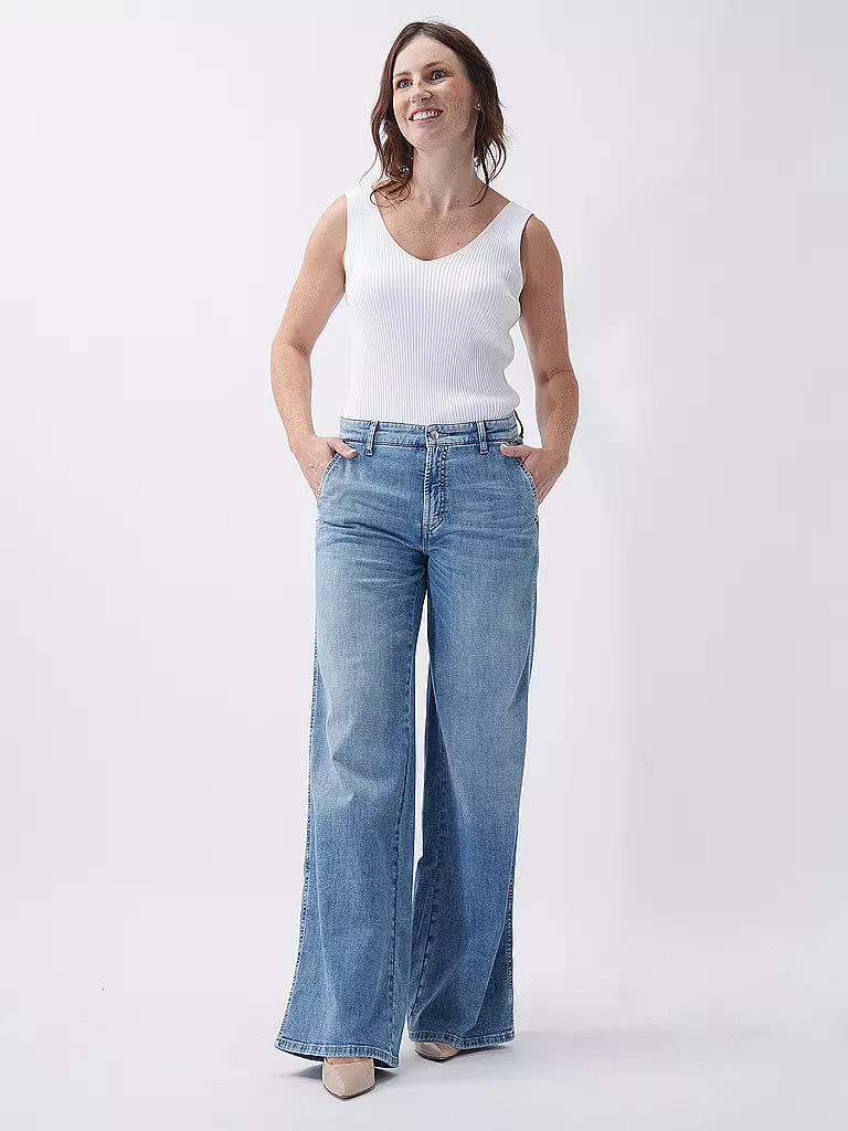CAMBIO | Jeans a gamba larga ALEK | Blu