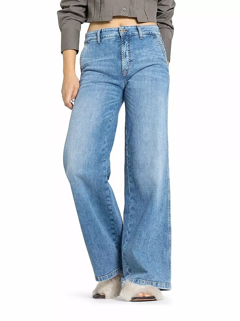 CAMBIO | Jeans a gamba larga ALEK | Blu