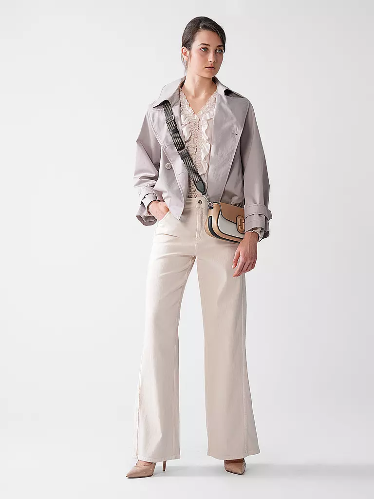 CAMBIO | Jeans a gamba larga | Crema