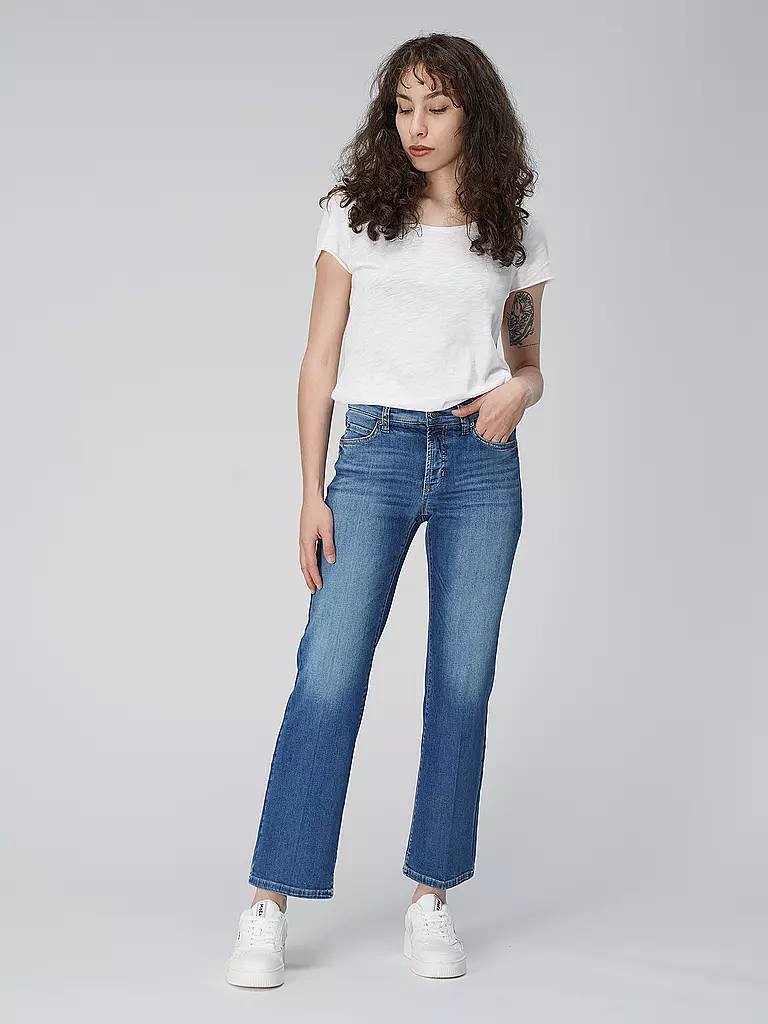 CAMBIO | Jeans Flared Fit 7/8 Paris Easy Kick | Blu