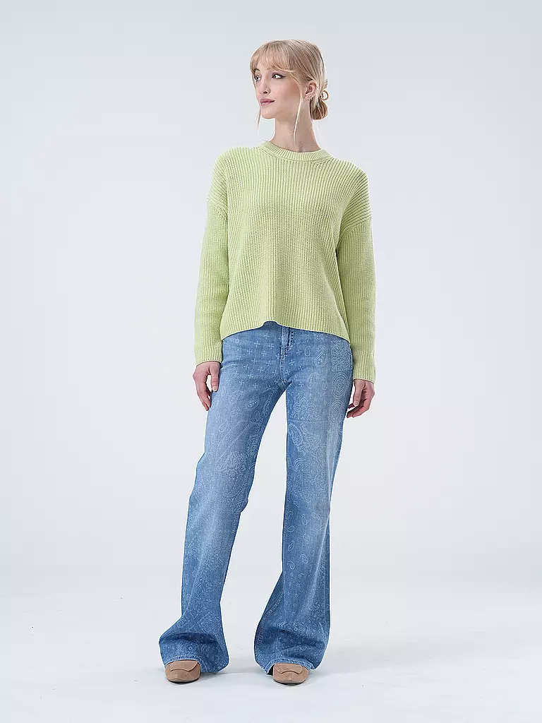 CAMBIO | Jeans Flared Fit FABIENNE | Blu chiaro