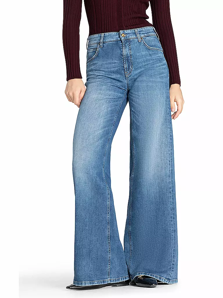 CAMBIO | Jeans Flared Fit PALAZZO | Blu