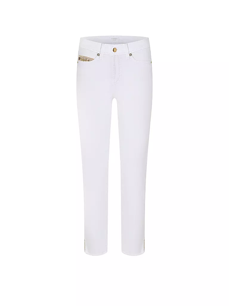 CAMBIO | Jeans Slim Fit 7/8 PIPER | Bianco